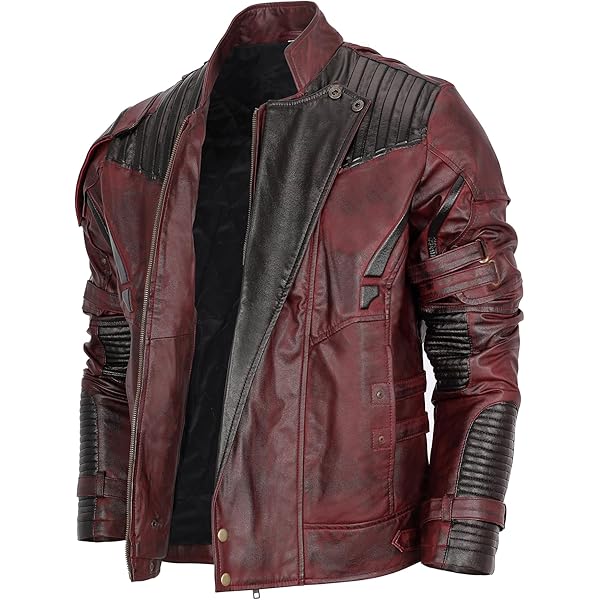 ジャケット・アウター Japanese Label Gimmick Leather Jacket RSH LeatherCraft G1 Distressed Brown Goatskin Leather Bomber